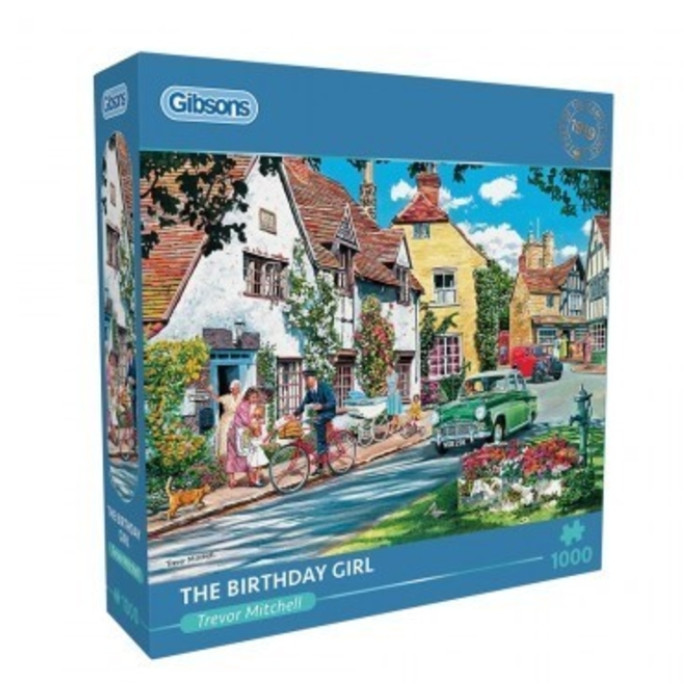 Puzzel Gibsons The Birthday Girl 1000st