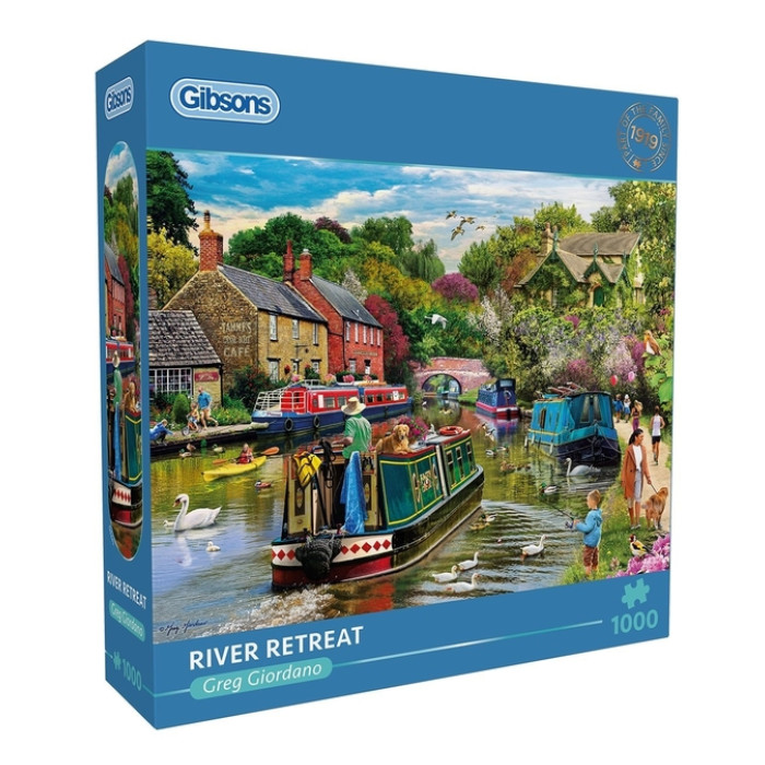 Puzzel Gibsons River Retreat 1000st