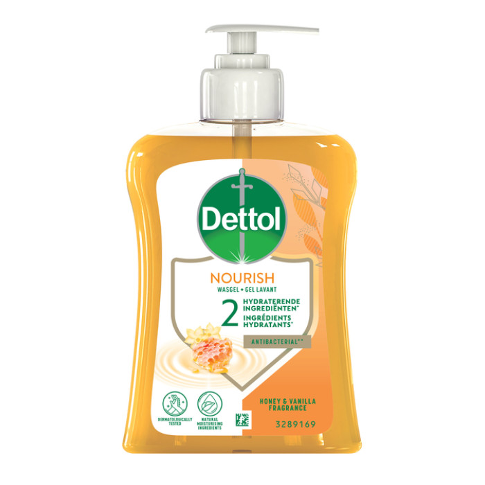 Handzeep Dettol Honey Vanilla antibacterieël 250ml