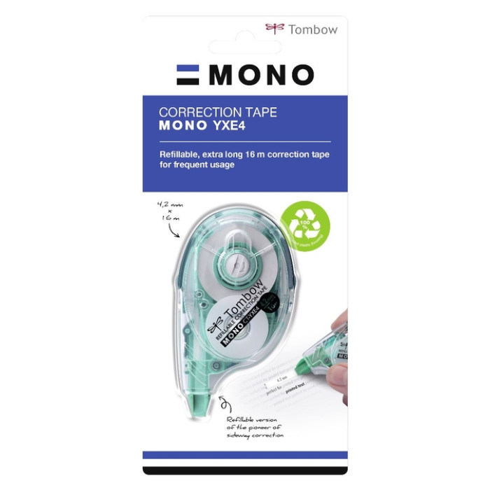 Correctietape Tombow MONO navulbaar 4.2mmx16m