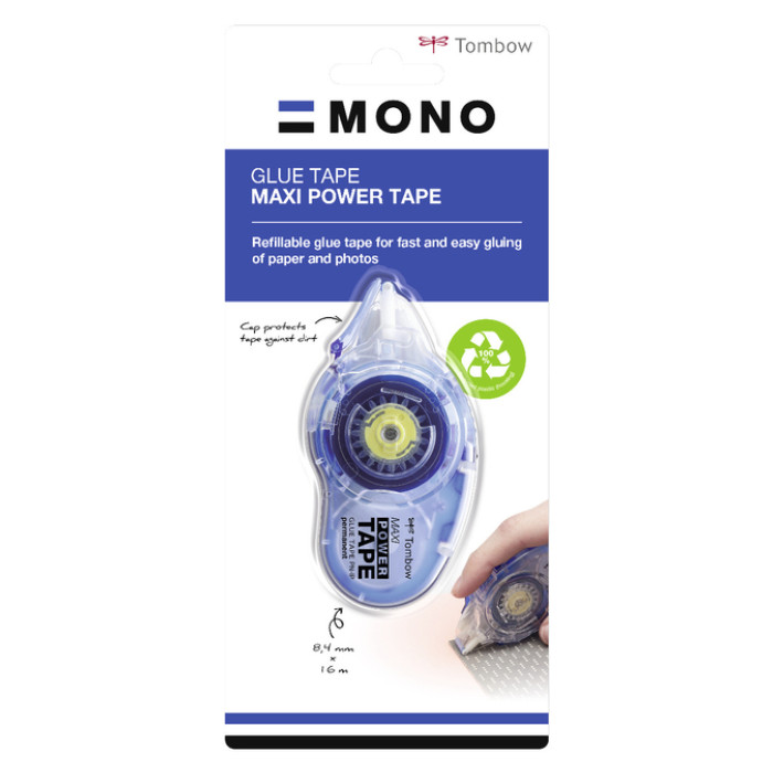 Lijmroller Tombow MONO navulbaar 8.4mmx16m