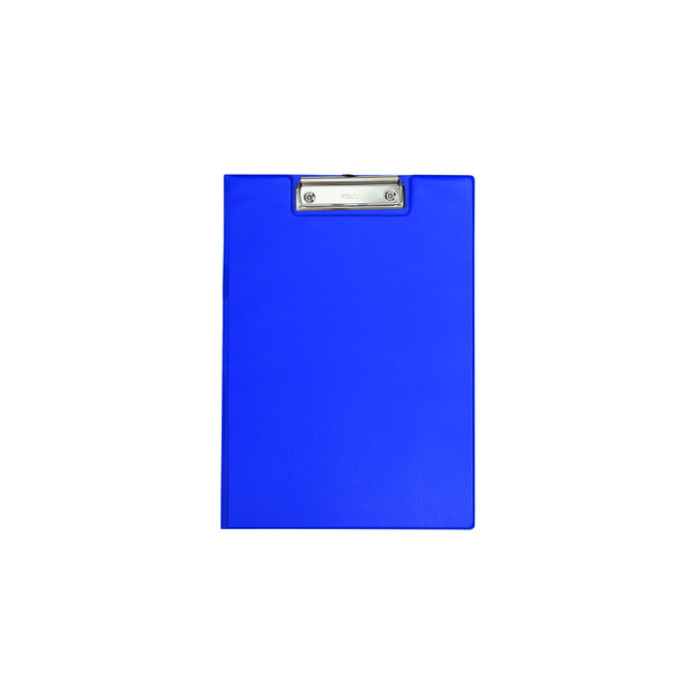Klembordmap MAUL A4 staand PVC met penlus blauw
