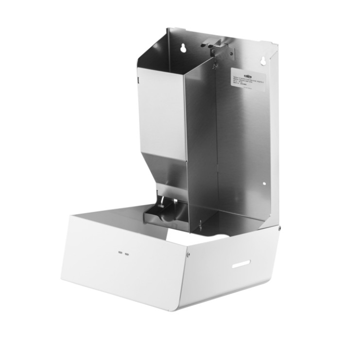 Dameshygiënedispenser klein RVS wit MQSTB P