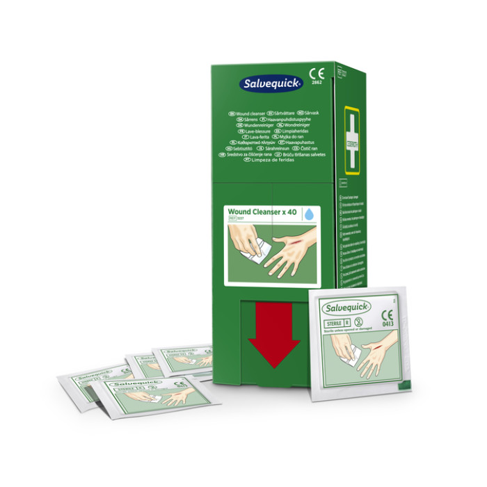 Wondreinigingsdoekjes Salvequick 40st