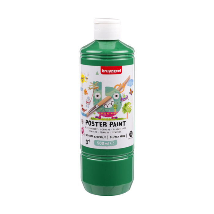 Plakkaatverf Bruynzeel fles 500ml groen