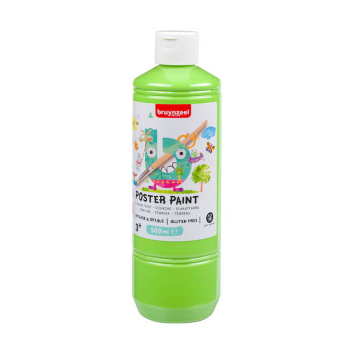 Plakkaatverf Bruynzeel fles 500ml lentegroen