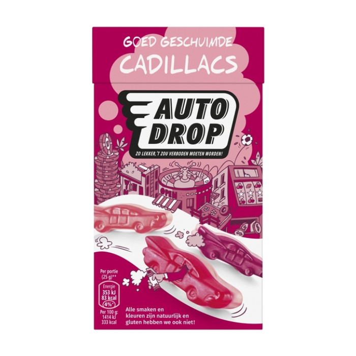 Autodrop geschuimde Cadillacs pak 235gr