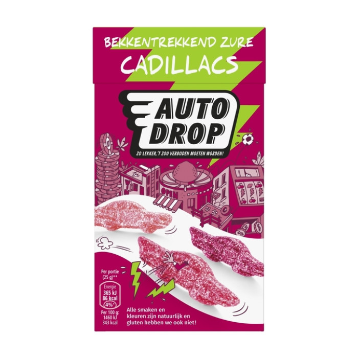 Autodrop zure Cadillacs pak 270gr