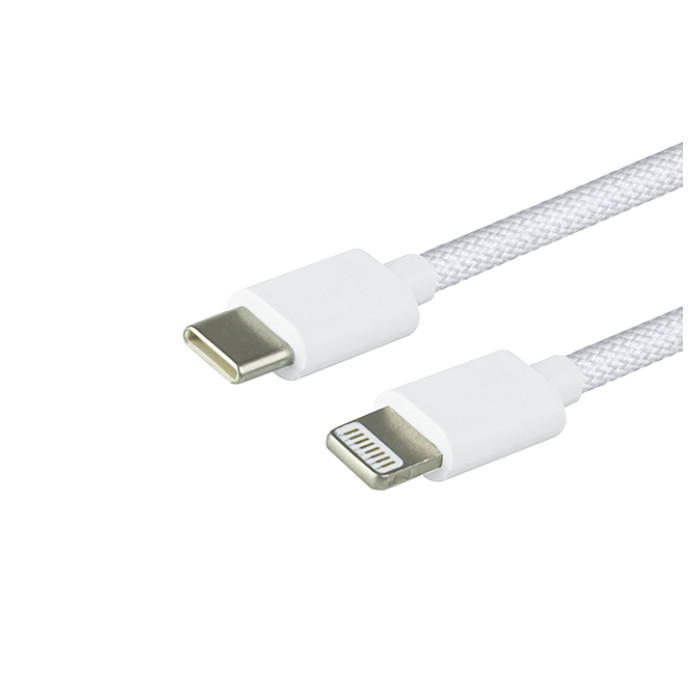 Kabel Green Mouse USB-C to Lightning data Woven 1m