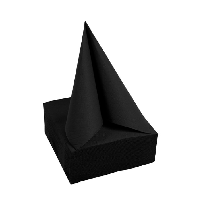 Servet Pronappe 380x380mm 40 vel zwart