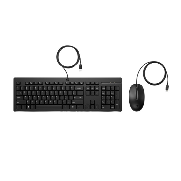 Toetsenbord + muis HP 225 bedraad