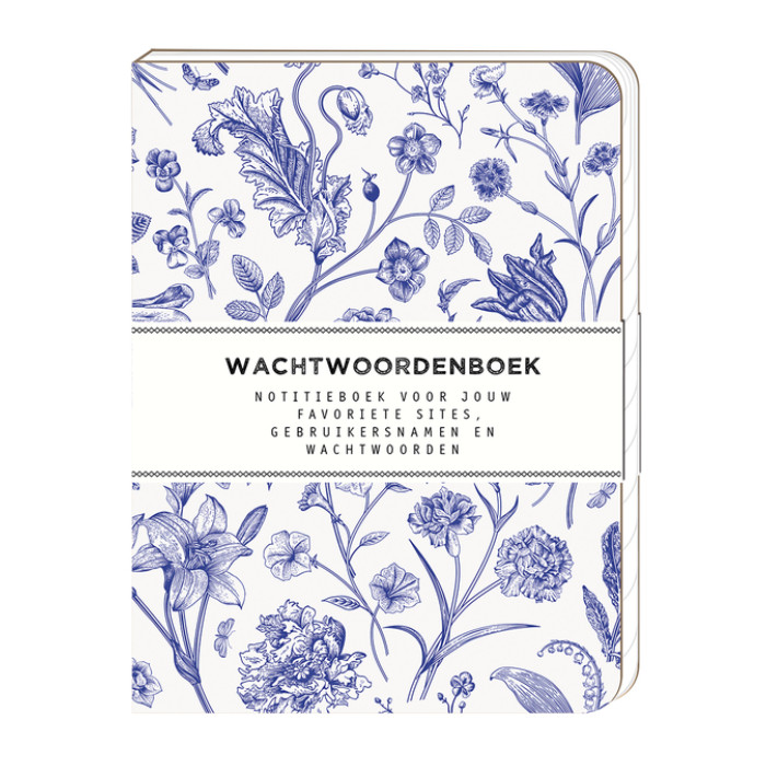 Wachtwoordenboek Interstat 120x160mm Dutch Blue