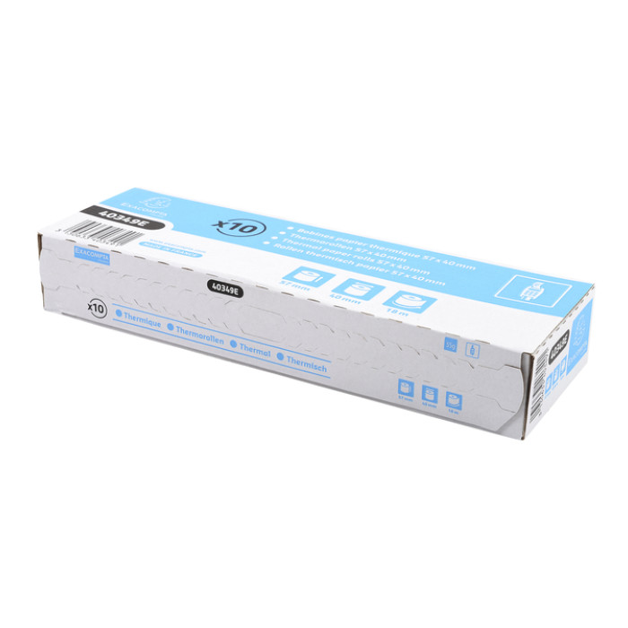 Telrol Exacompta 57mmx18mx12mm thermisch