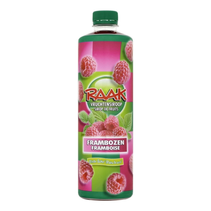 Siroop RAAK framboos 750ml