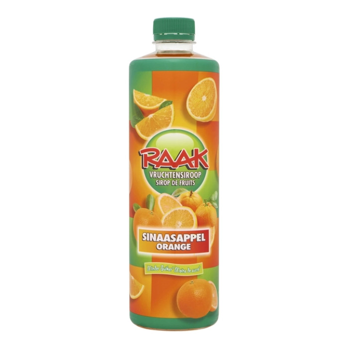 Siroop RAAK sinaasappel 750ml