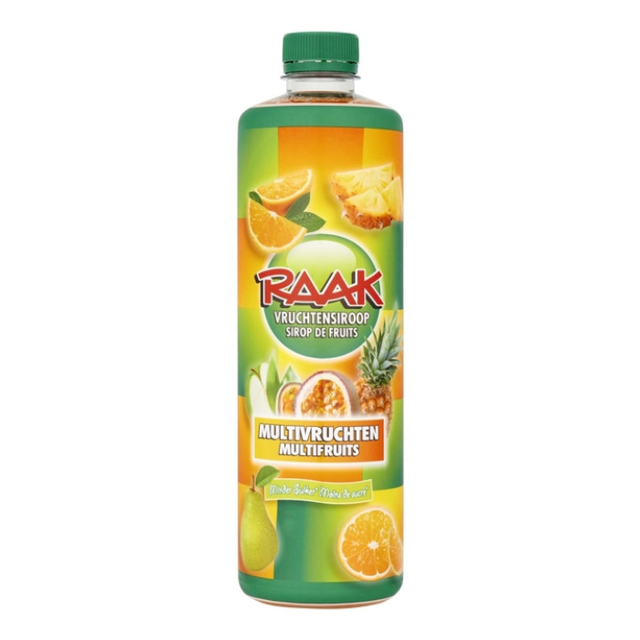 Siroop RAAK multivruchten 750ml