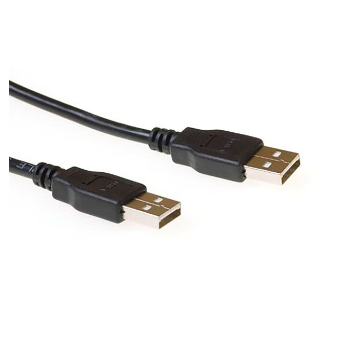 Kabel ACT USB 2.0 A male - USB A male 3 meter