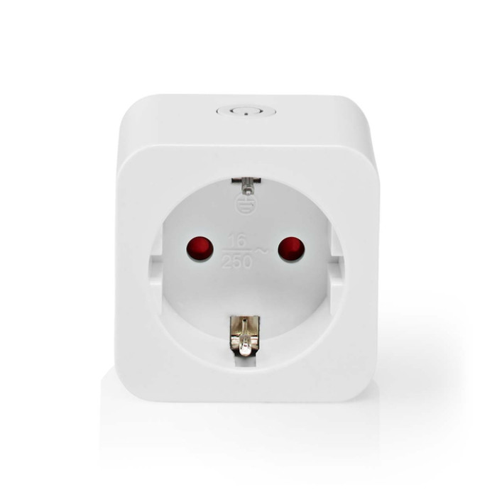 Slimme stekker Nedis Smartlife Wifi enkel wit