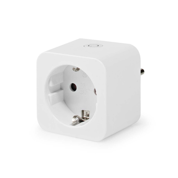Slimme stekker Nedis Smartlife Wifi enkel wit