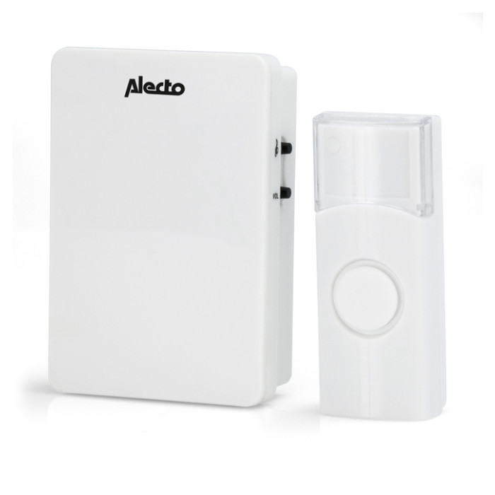 Deurbel Alecto draadloos ADB-11WT  wit