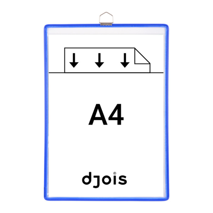 Zichtpanelenframe hangend Tarifold A4 blauw 5st