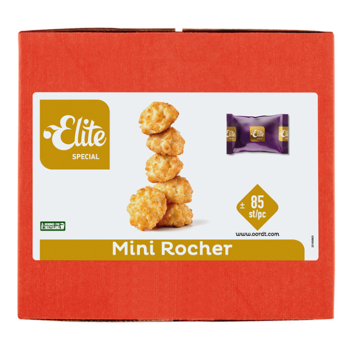 Koekjes Elite mini rocher 85 stuks