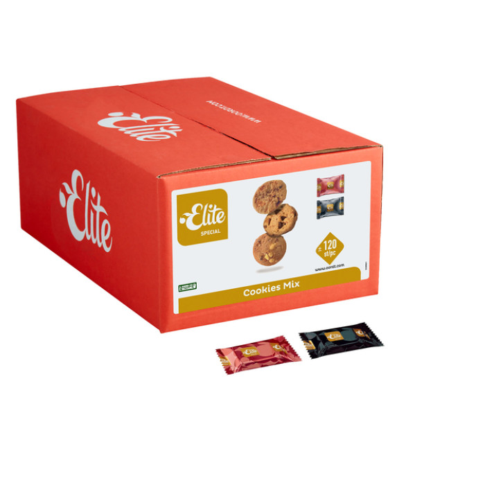 Koekjes Elite cookies mix 120 stuks