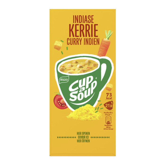 Cup-a-Soup Knorr Indiase kerrie 21x175ml