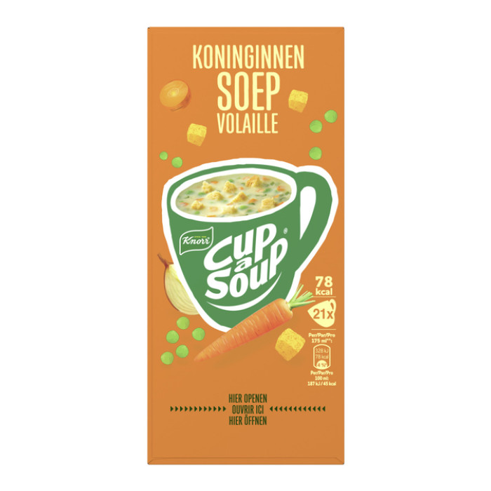 Cup-a-Soup Knorr koninginnensoep 21x175ml