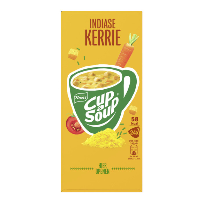 Cup a Soup Knorr Indiase kerrie 140ml
