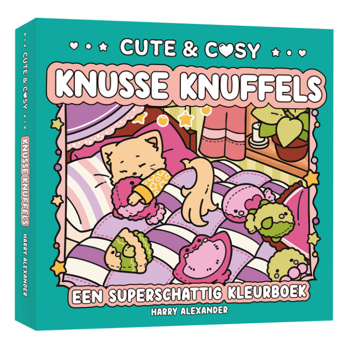 Kleurboek MUS Kjoet & Koozie Knusse knuffels
