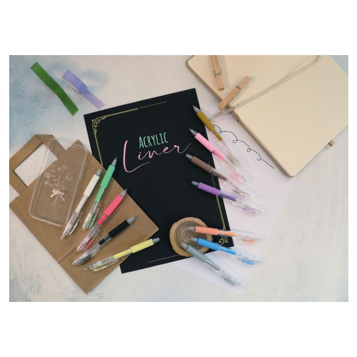 Acrylliner Online fashion assorti 6 stuks