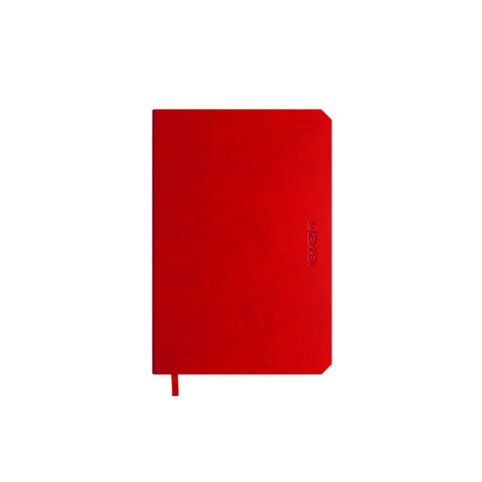 Notbk de KEMPEN Poppy 110x160 blanco 160pag rood