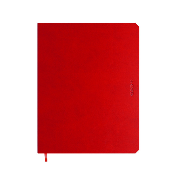 Notbk de KEMPEN Poppy 171x220 blanco 192pag rood