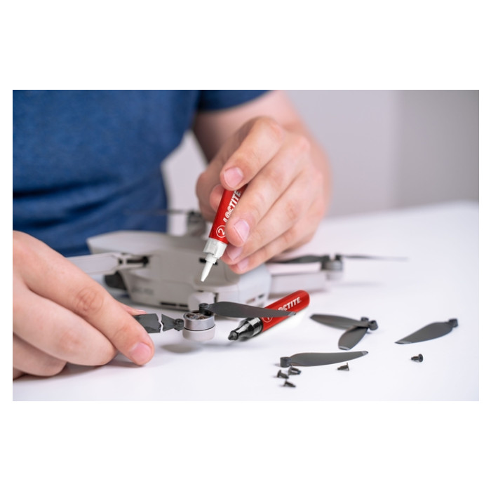 Secondenlijm Loctite All Plastic 2gram + 4 ml