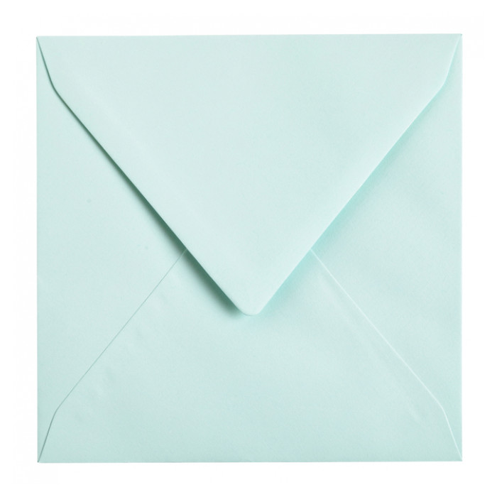 Envelop Papicolor 140x140mm zeegroen