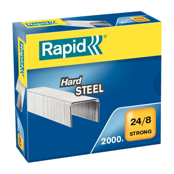 Nieten Rapid 24/8 staal strong 2000 stuks