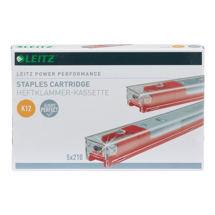 Nieten Leitz cassette K12 26/12 verzinkt 1050 stuks