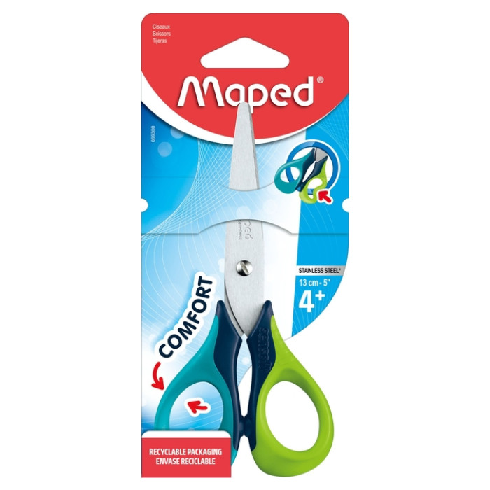 Kinderschaar Maped Sensoft 13cm display á 12 stuks assorti
