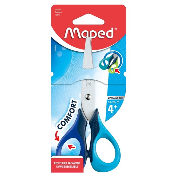 Kinderschaar Maped Sensoft 13cm display á 12 stuks assorti