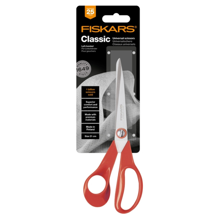 Schaar Fiskars 210mm universeel linkshandig