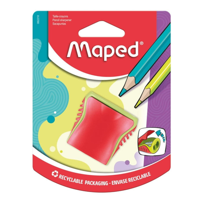 Puntenslijper Maped Boogy 2gaats assorti