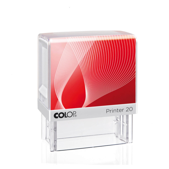 Tekststempel Colop Printer 20 personaliseerbaar 4regels 38x14mm