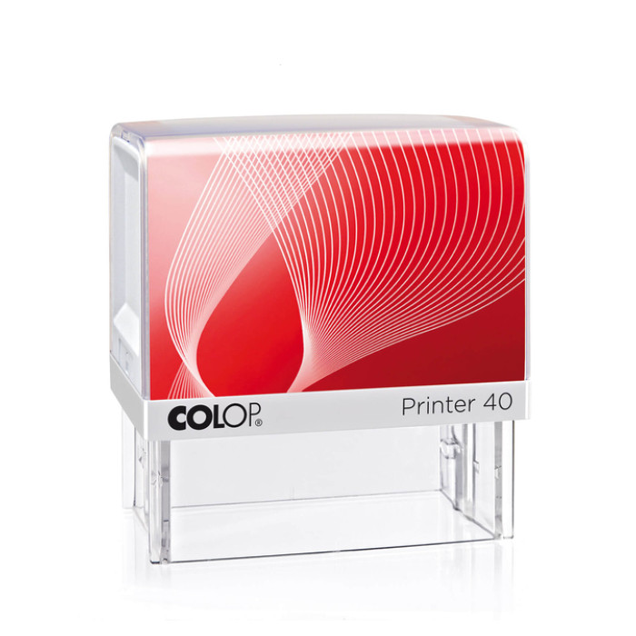 Tekststempel Colop Printer 40 personaliseerbaar 6regels 59x23mm