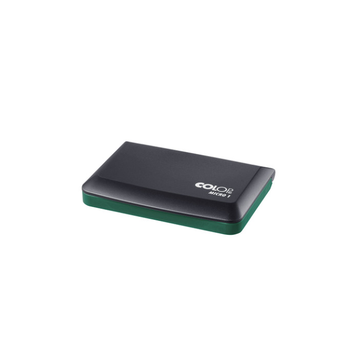 Stempelkussen Colop micro 1 9x5cm groen