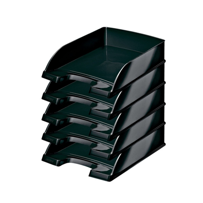 Brievenbak Leitz Wow A4 zwart