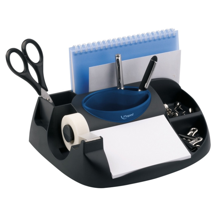 Bureau organizer Maped Essentials Green Maxi met 8 vakken zwart