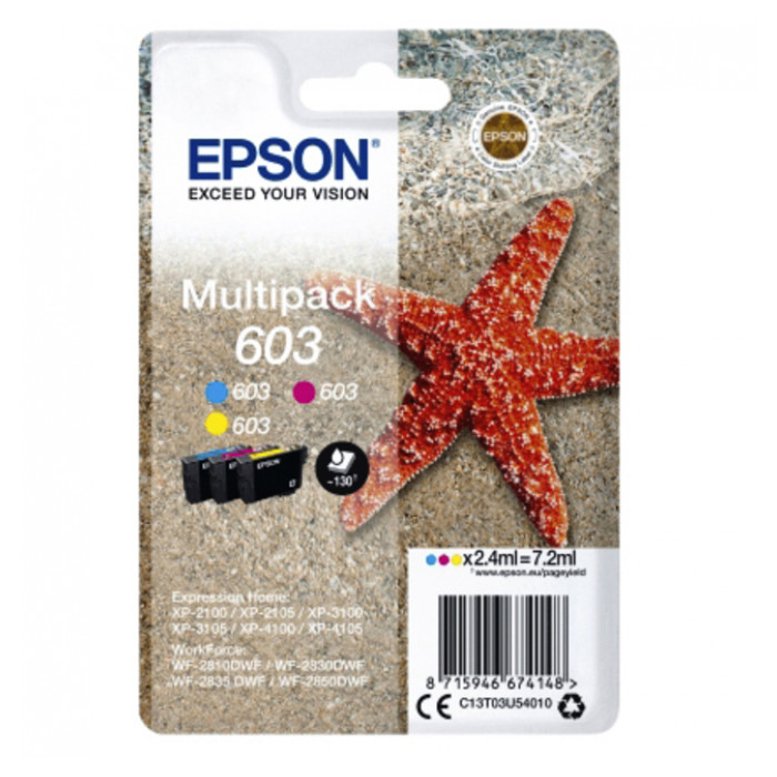 Inktcartridge Epson 603 T03U5 3 kleuren