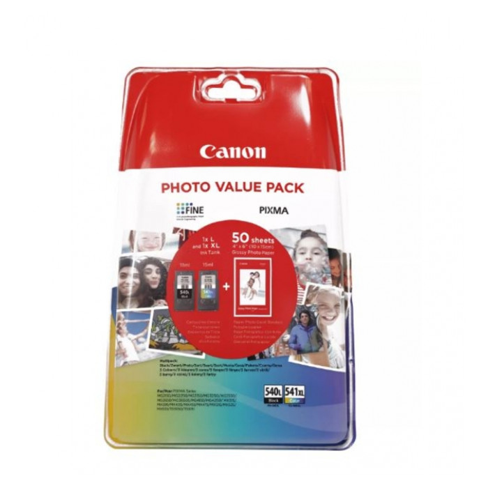 Inktcartridge Canon PG-540L +  CL-541XL zwart + kleur