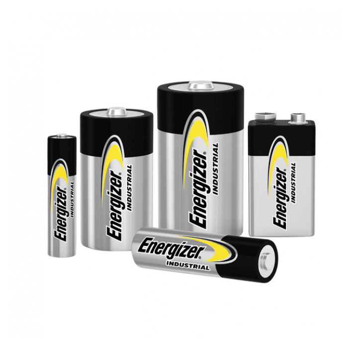 Batterij Industrial AAA alkaline doos à 10 stuks